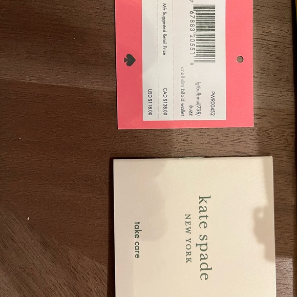 Kate spade small wallet (NWT) - Picture 4 of 5
